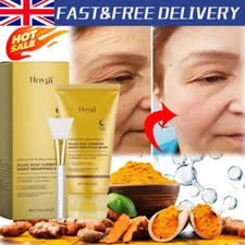 Kojic Acid Turmeric Collagen Night Wrapping Mask, Overnight Mask For Brightening