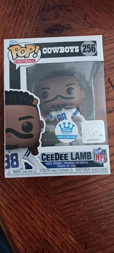 Funko Pop NFL Exclusive CeeDee Lamb Dallas Cowboys Vinyl Figure w/ Protect