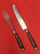 Eichenlaub SOLINGEN Rostfrei Oak Leaves Germany Dinner Knife And Dinner Fork