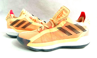 NWT! Dame 6 International Women’s Day Sneaker Mens 18 Orange Pink Adidas Dame 6 International Women main image 3