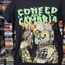 2000s Coheed And Cambria Comic Retro style Black T shirt Remake NH20190