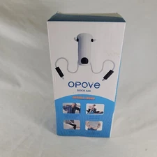 OPOVE Sock Aid Premium Socks Helper with Foam Handles and 31" Adjustable Cord...