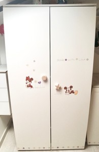 Armoire 2 Portes Sauthon Disney Minnie Made With Love Chambre Enfant Ebay