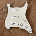 Fender Eric Johnson Strat Prewired Loaded Pickguard Guitar Pickup USA Parchment