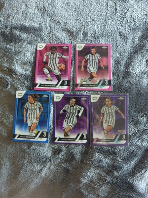 Topps Chrome Women's UEFA Julia Grosso Arianna Caruso +