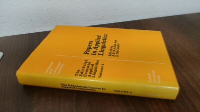 			Paper In Applied Linguistics Volume Two, J P B Allen (Ed.), Oxfor		