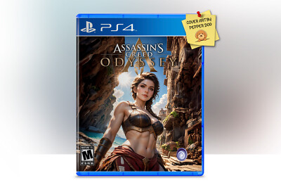 Assassins Creed Odyssey - PS4 Cover Art Replacement｜With Case｜No Game