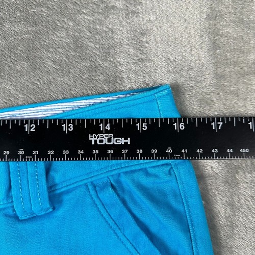 Red Camel Shorts Women Size 9 Blue 2' Twill Shorty Shorts Cheeky Summer - Picture 6 of 11