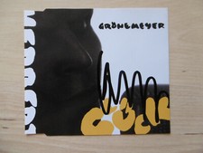 Herbert Grönemeyer autograph signed CD cover "Happiness"