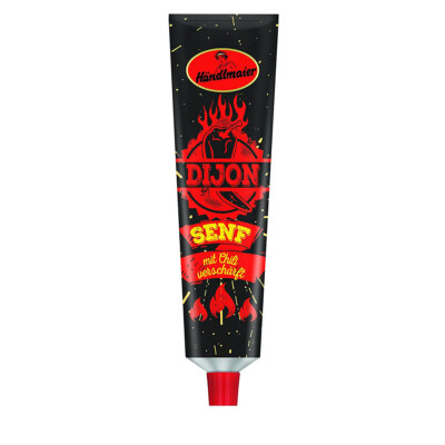Händlmaier Dijon Senf mit Chili verschärft Superscharf 200ml