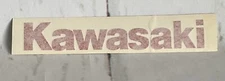 NOS Vintage Kawasaki Motorcycle MX Motocross Decal Sticker KX