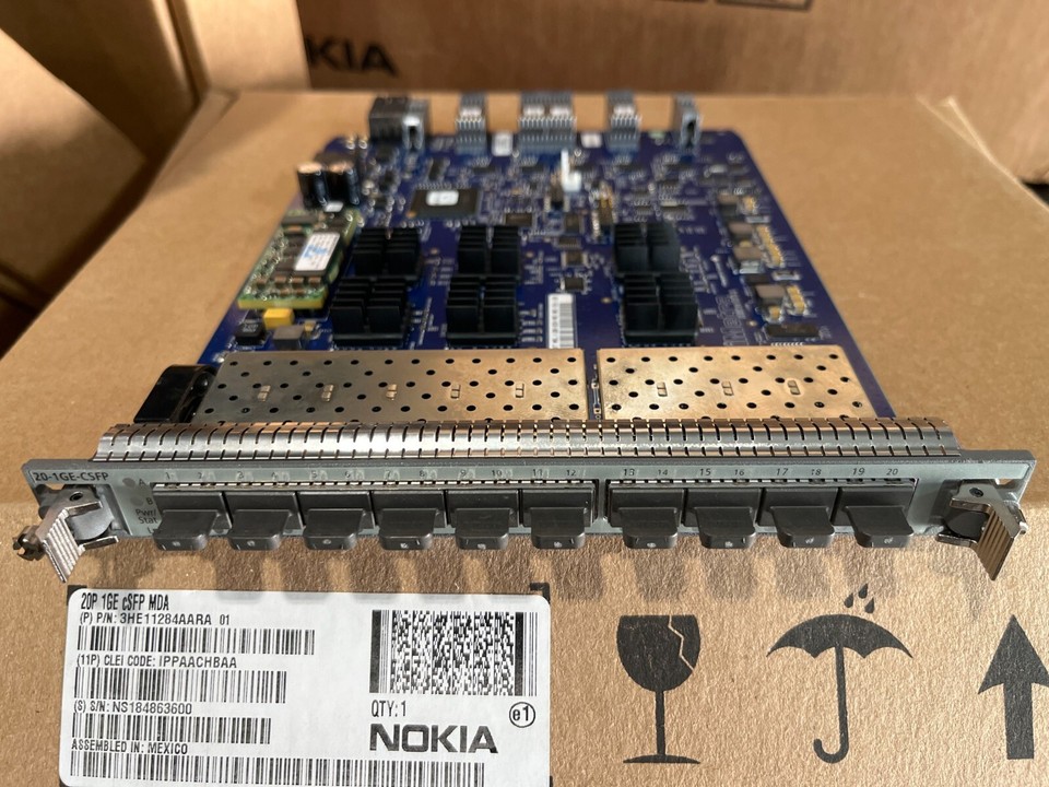 NOKIA 3HE11284AA 7250 IXR-R6 20-Port GE cSFP MDA 3HE11284AARA01 | eBay