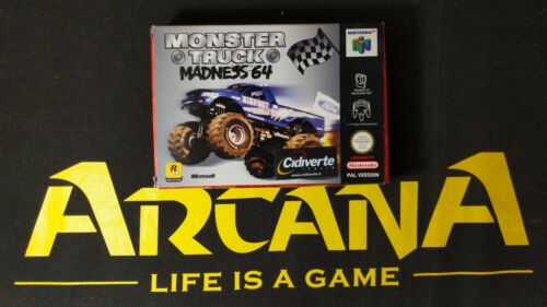 Monster truck madness 64 / Nintendo 64 N64 / PAL / BOXED completo