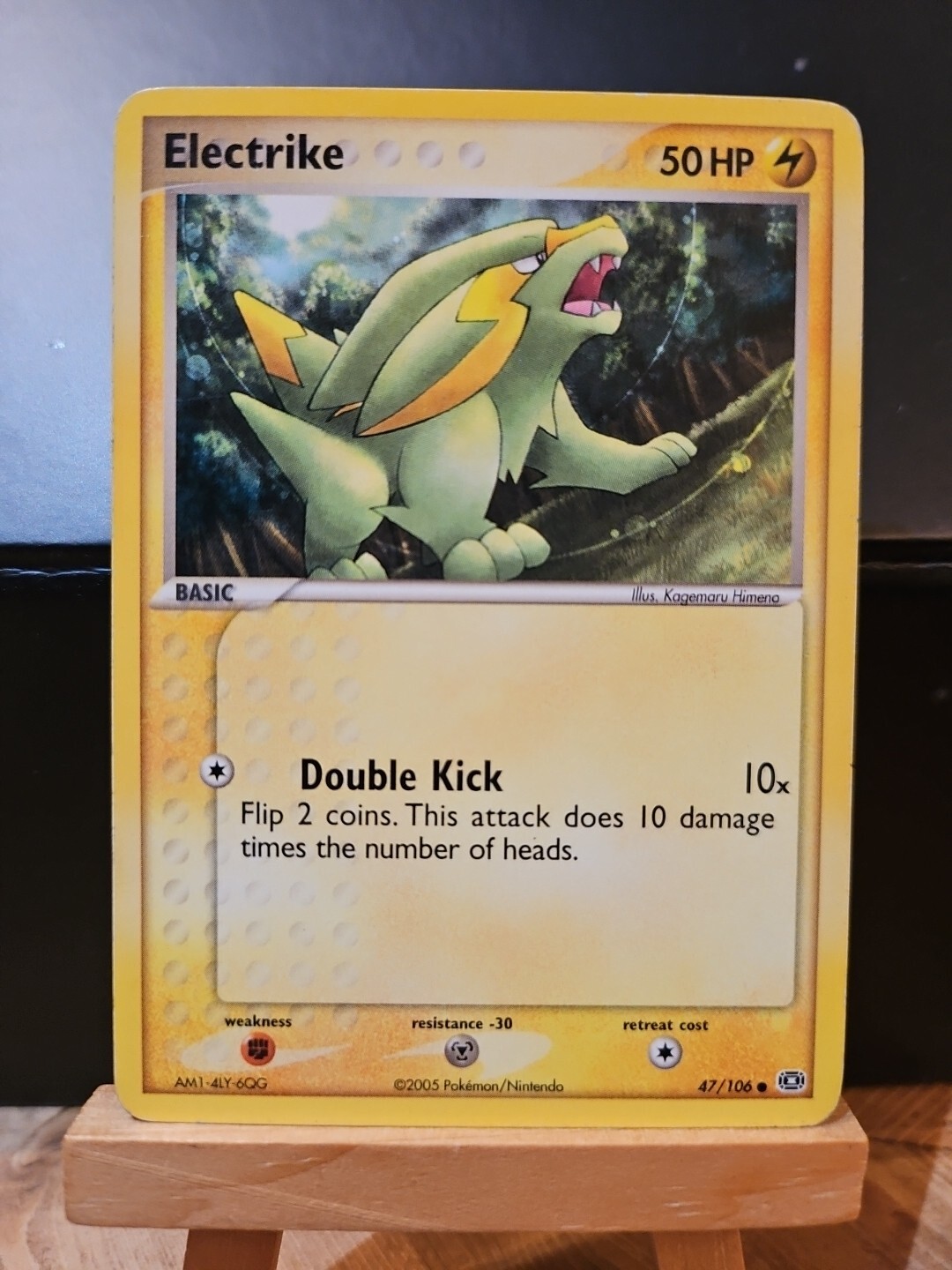 Pokemon TCG EX Emerald 47/106 - ELECTRIKE, Regular Unlimited Common