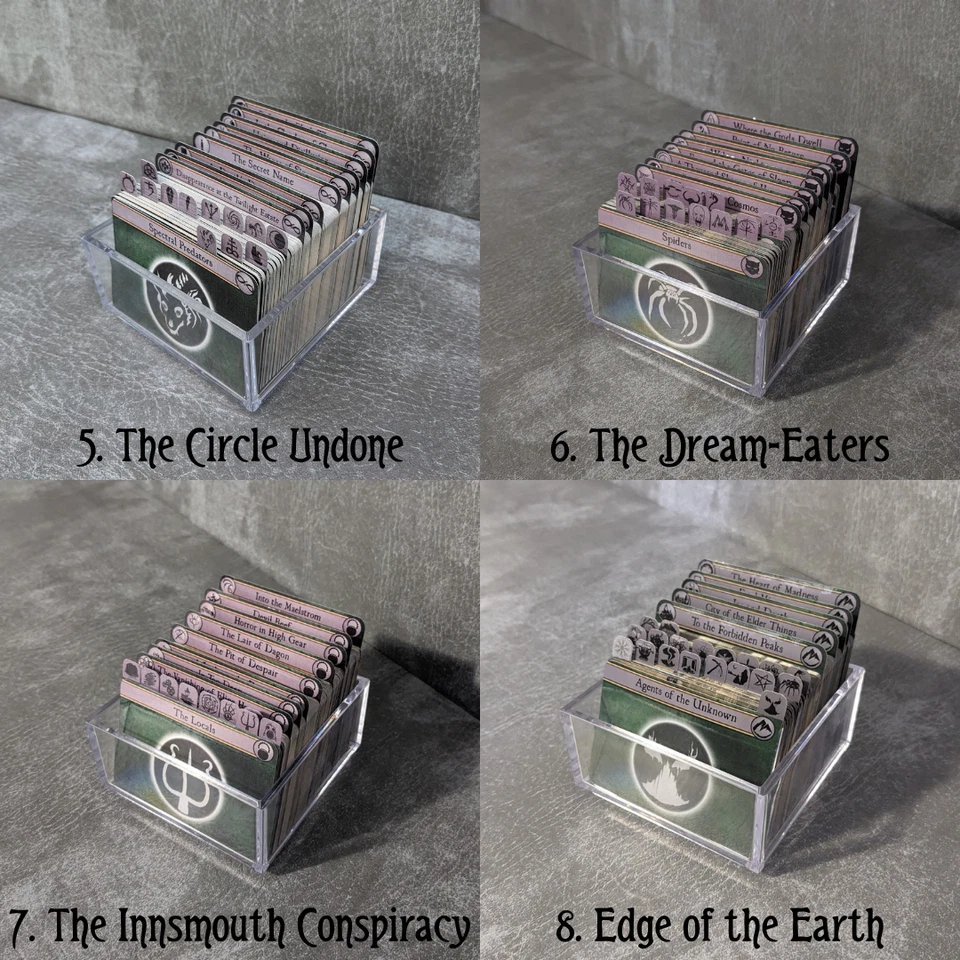 Arkham Horror The Card Game Inspired Unofficial Campaign Card Divider Packs - Image 4 of 4
