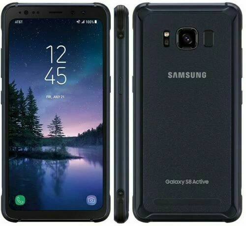 Samsung Galaxy S8 Active G892 64GB meteorgrau ENTSPERRT Smartphone SCHATTIERT