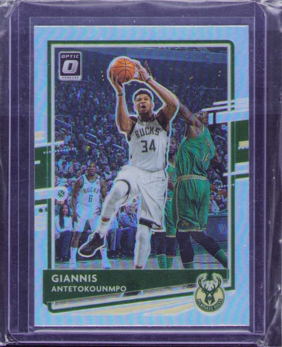 2020-21 Panini Donruss Optic - #29 Giannis Antetokounmpo Holo