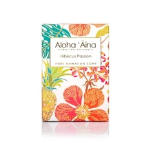  Maui Soap Co Aloha 'Aina – Hibiscus Passion Pure Soap 5oz Bar