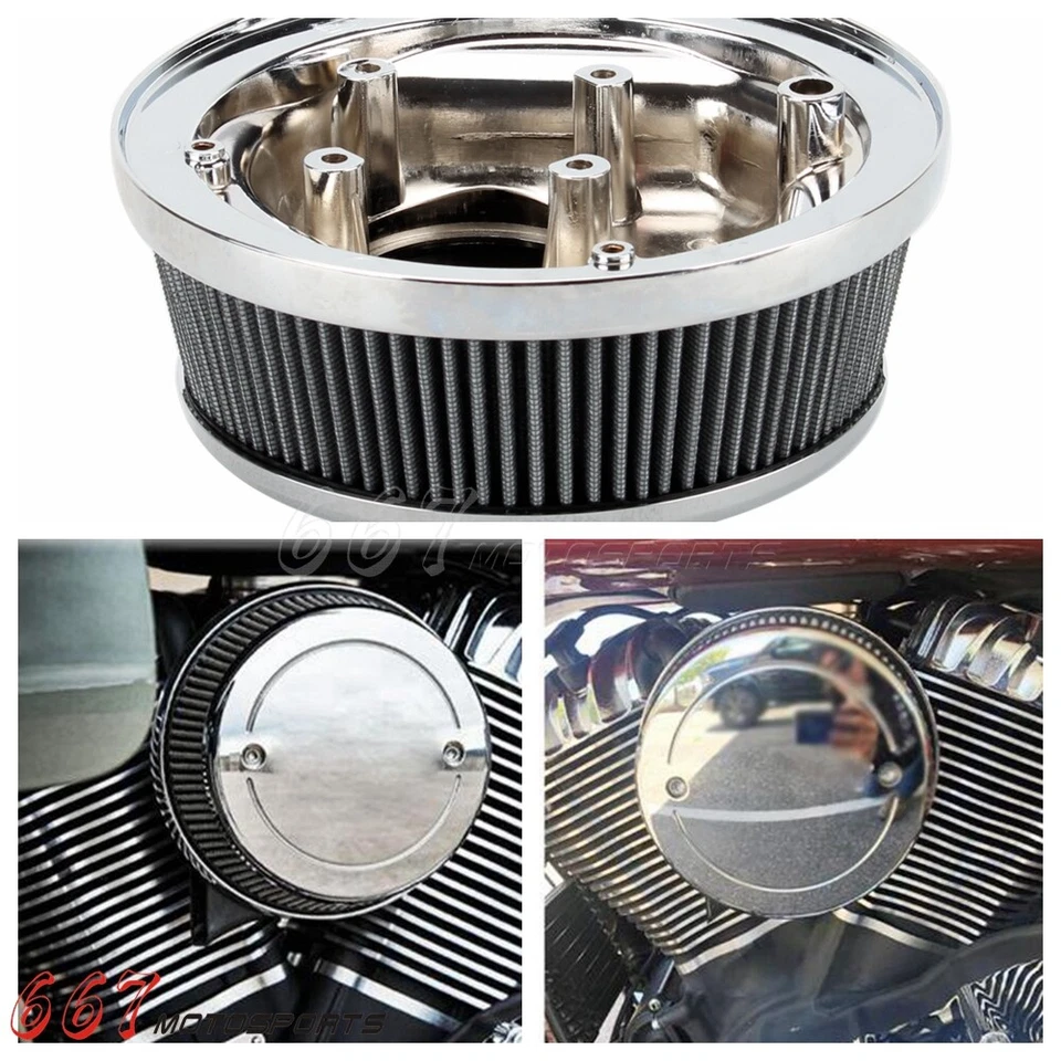 Air Filter Cleaner For Indian Chief Chieftain Roadmaster Springfield 2014-2021 — 第 3/4 张图片