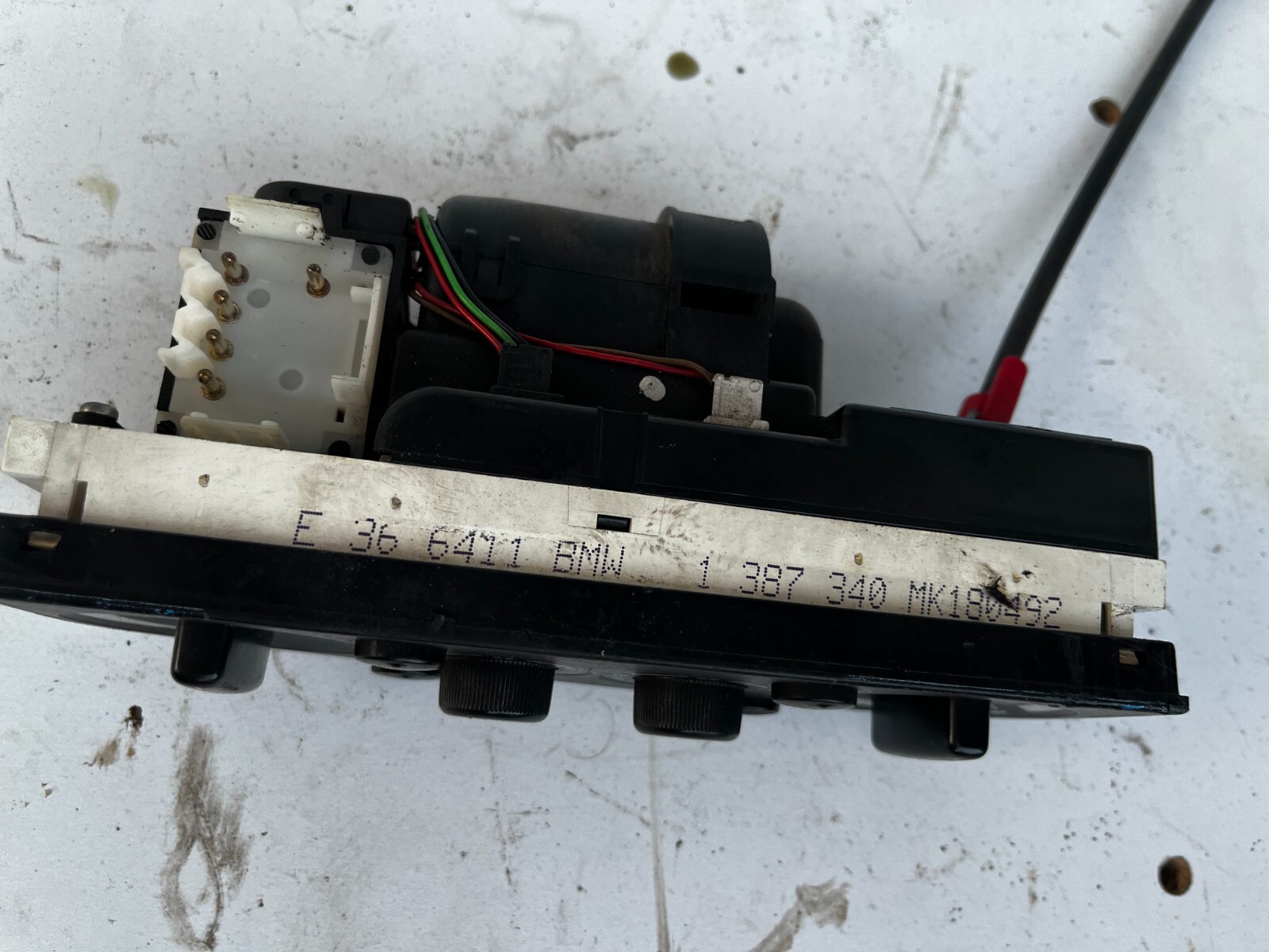 BMW E36 Air Conditioning Control 64111387340 eBay