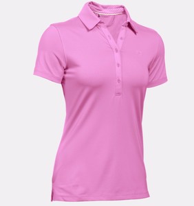 ladies pink polo shirt