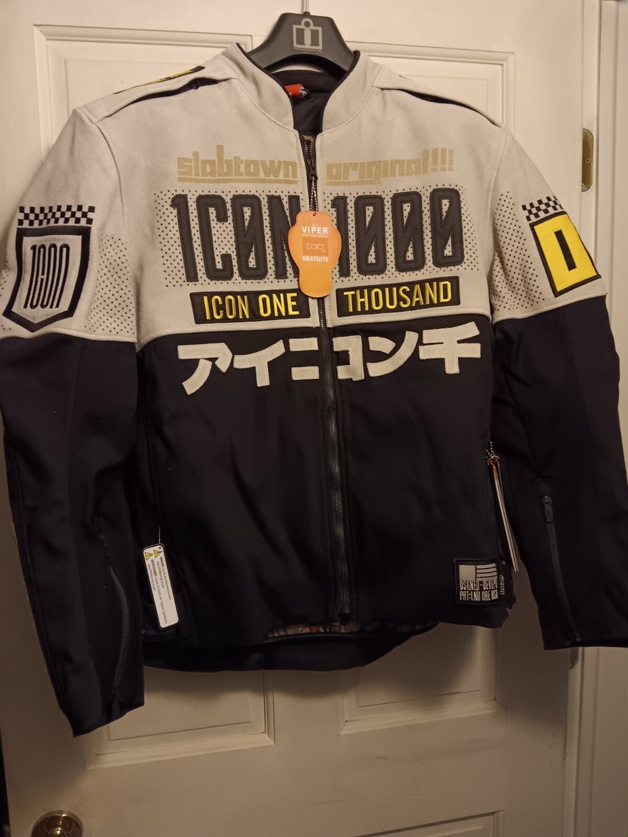 ICON SLABTOWN MEMENTO LE JACKET XL 1000 COLLECTOR LIMITED EDITION
