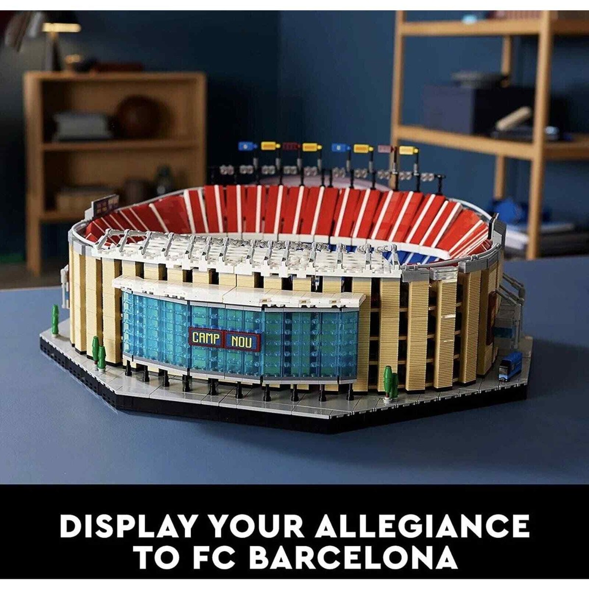 RETIRED LEGO Camp NOU FC Barcelona 10284 Build a Soccer Stadium New 2021  SEALED