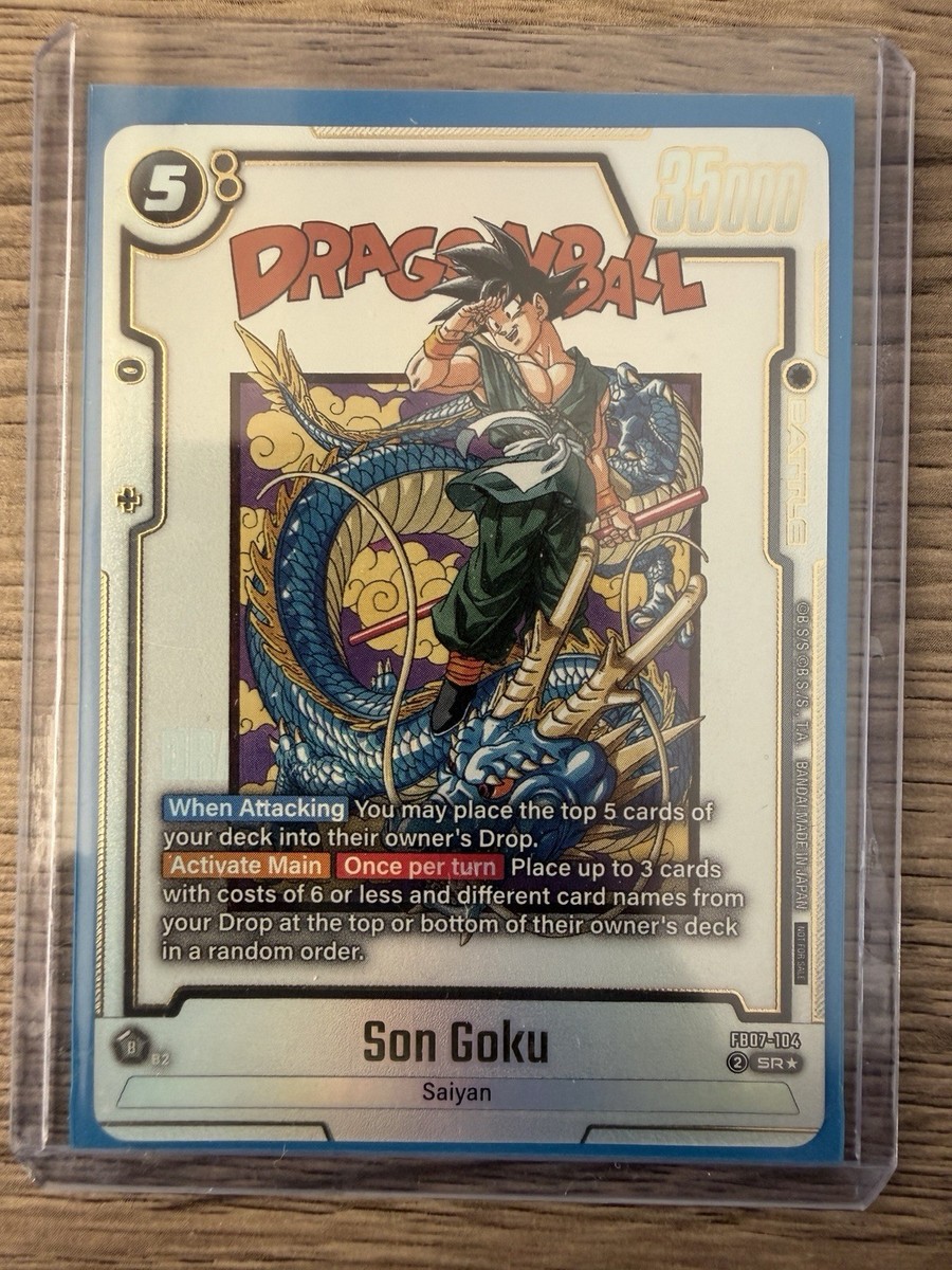 Dragon Ball Super - Goku FB07-104 Manga Fusion World Card NM | eBay