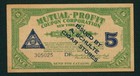 5 Coupons 1900's (((XF/AU)) Mutual-Profit Coupon Corporation - New York City — photo 1