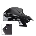 Glossy Black Windscreen Windshield Visor Deflector For Kawasaki Z900 2020-2024