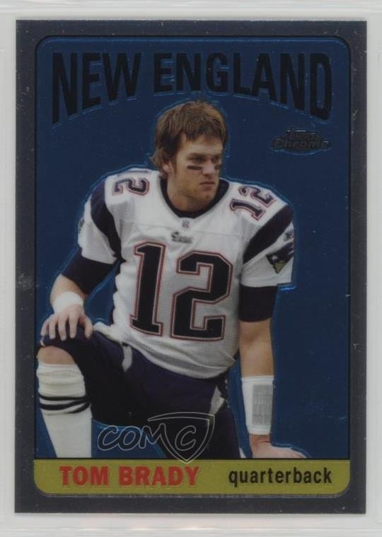 2005 Topps Chrome Throwbacks Tom Brady #TB10