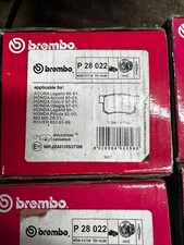 P28 022 (P79 027) Rear Brake Pad, Acura Legend, Honda Accord Civic Integra Leg