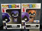 Funko Pop! Teen Titans Go Raven 108 and Orange Raven Toys R Us Exclusive NIB