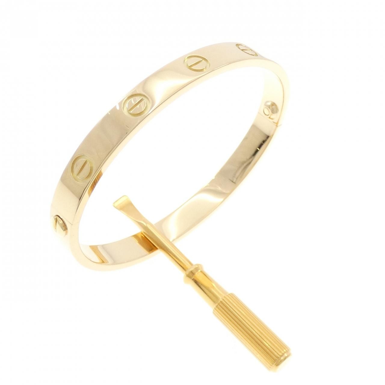 Authentic Cartier Love Bracelet in 18K Yellow Gold Model 270-004-081-5319