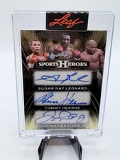 Sugar Ray Leonard Boxing Cards and Autographed Memorabilia Guide 28