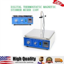 CJ-882A Digital Lab Thermostatic Magnetic Stirrer W/Hot Plate Heating Lab Mixer