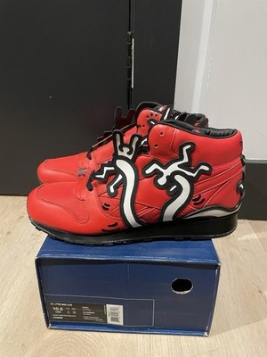 Reebok x Keith Haring Classic Leather Mid Lux - Techy Red - M 10.5 - New In Box