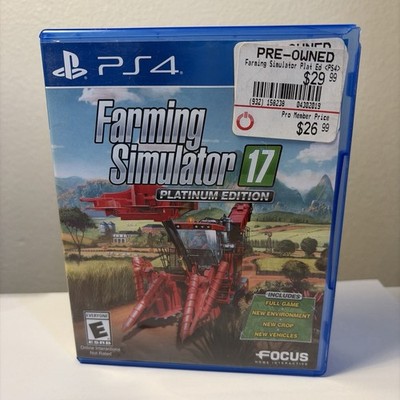Farming Simulator 17: Platinum Edition (Sony PlayStation 4, 2017)