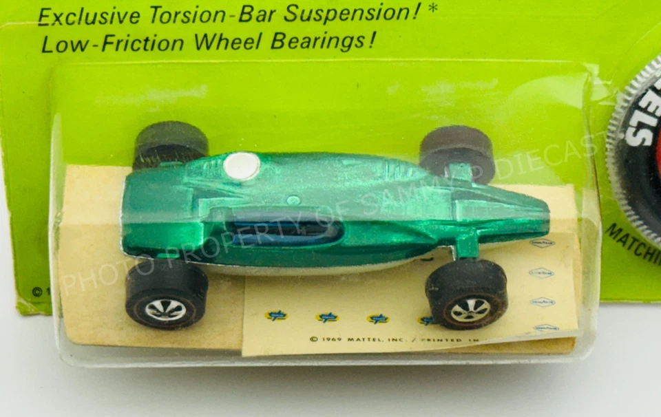 Hot Wheels Redline SHELBY TURBINE Verde HK Negro Interior ¡NUEVO EN BLÍSTER!!! Foto 2 de 4