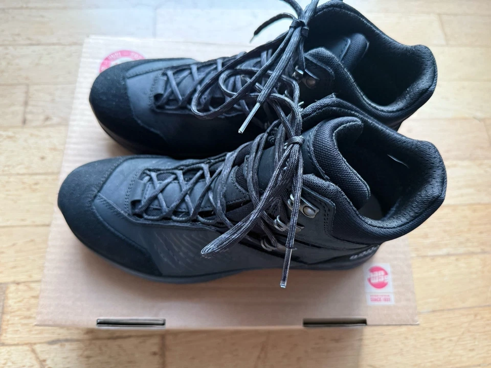 Hanwag Bluestrait Mid ES Schuhe, Gr. 41 42, Farbe: schwarz/grau, WIE NEU