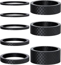 Carbon Fiber Headset Spacers 1 1/8 Inch 8 Sizes