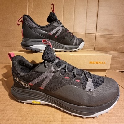Merrell Siren 4 Damen Gore-Tex Walking Wanderschuhe UK8 schwarz wasserdicht - Neu