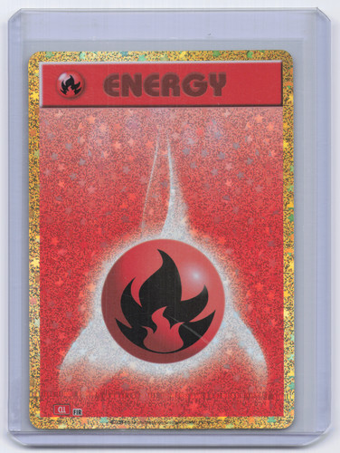 Basic Fire Energy Holofoil  Pokemon TCG Classic: Charizard 033 NM