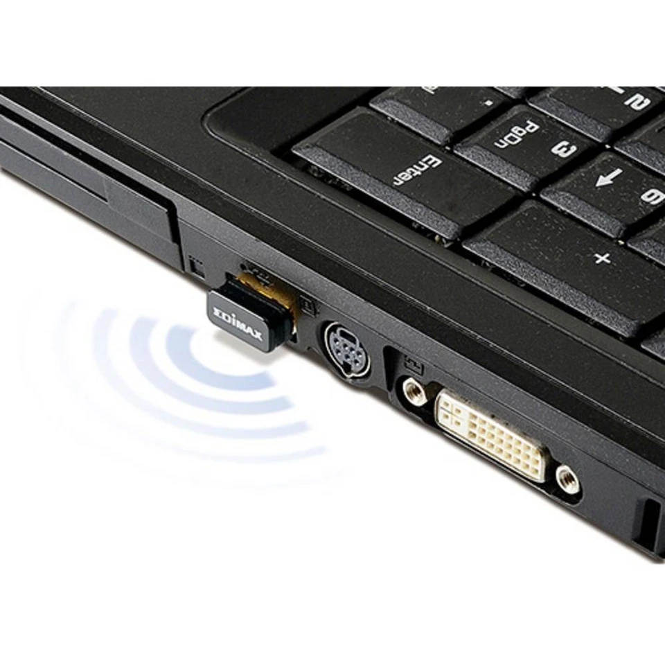 EDIMAX N150 WLAN Adapter USB-A (USB 2.0) 150 MBit/s - Bild 2 von 3