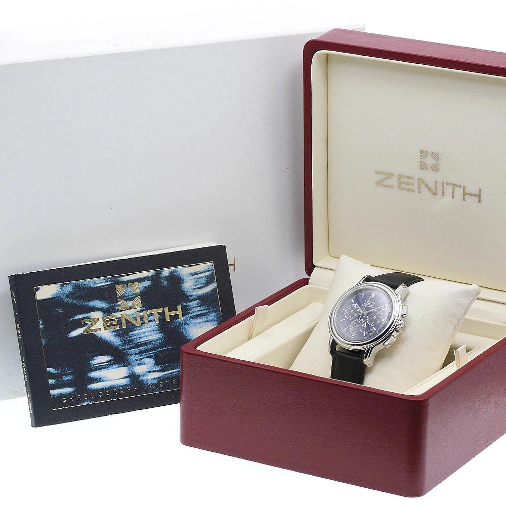 Zenith El Primero Chronomaster 14 Automatic 40mm Box Papers Blue Chronograph
