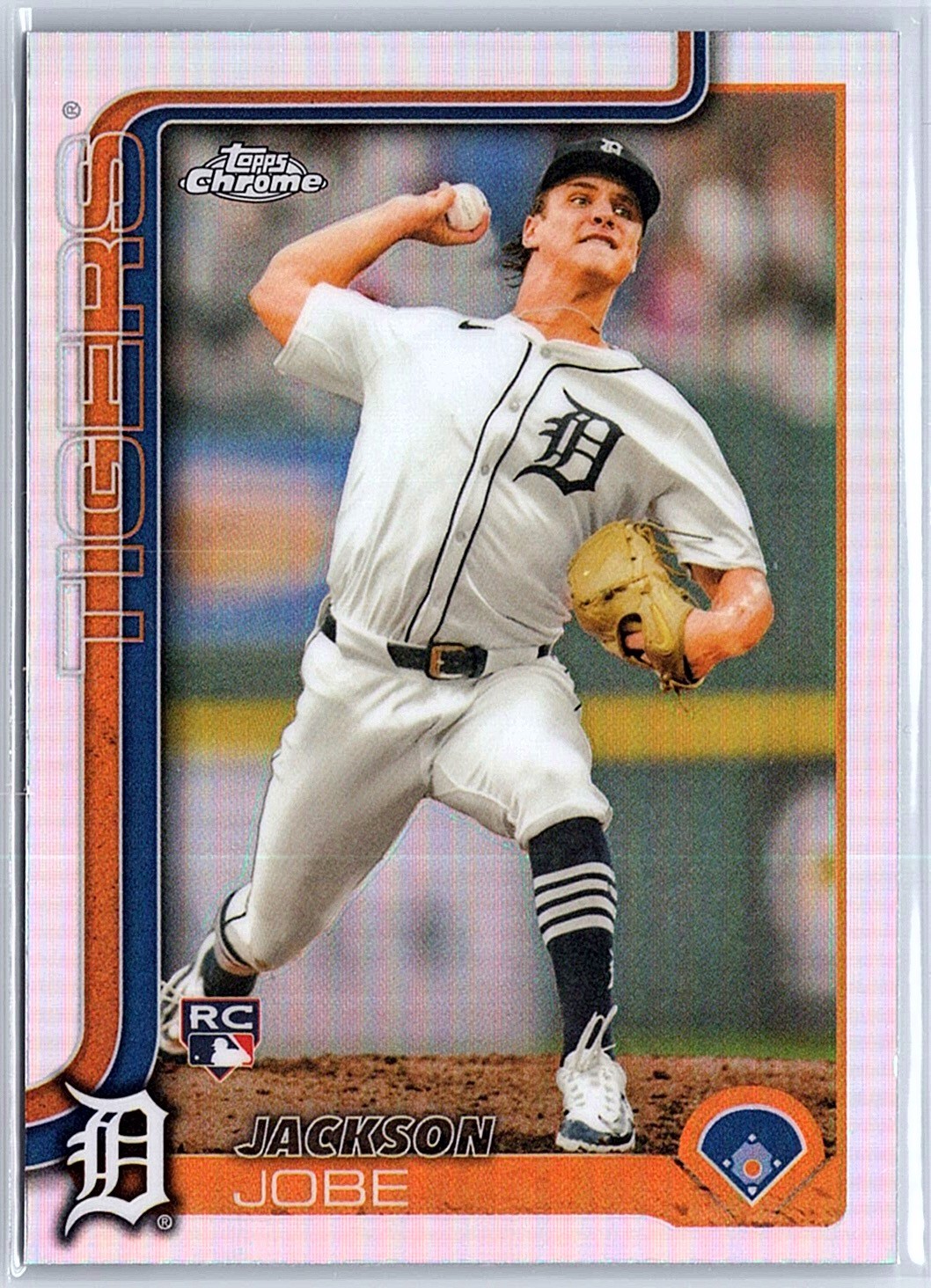 2025 Topps Chrome Jackson Jobe #249 Refractors Detroit Tigers