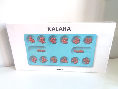 Kalaha Ancient African Board Bead Game by Tiger - New and Sealed
