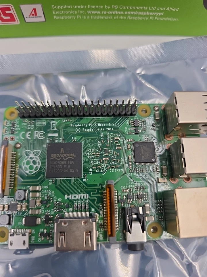 Raspberry Pi 2 Model B V1.1  Mini PC - Image 4 of 4