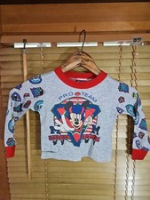 True Vintage 80s 90s Disney Mickeys Stuff For Kids 3T Toddler Tee T Shirt