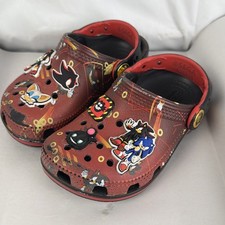 Sonic The Hedgehog Crocs Size C7